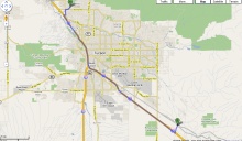 street map overview