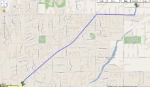 street map overview